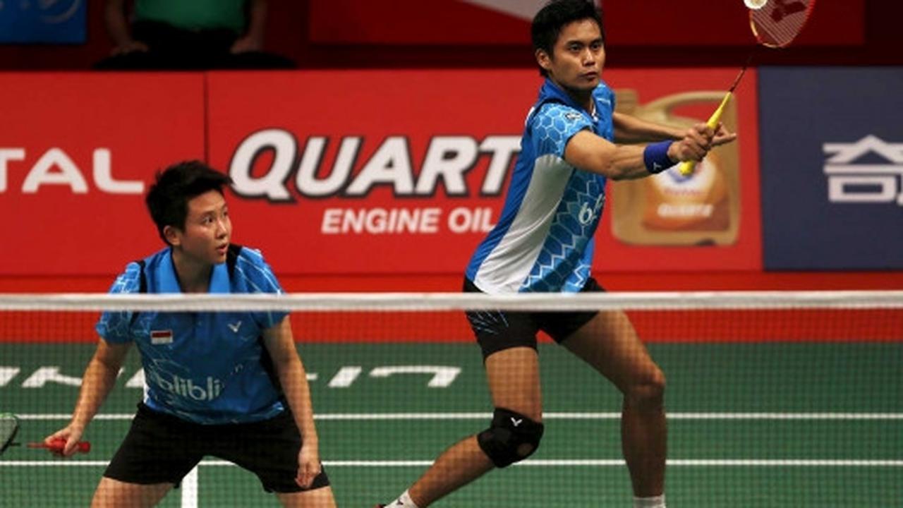 Ganda campuran Indonesia kandas di semifinal BWF 2015