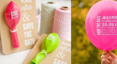 Contoh Undangan Pernikahan Balon Lifestyle Fimela Com