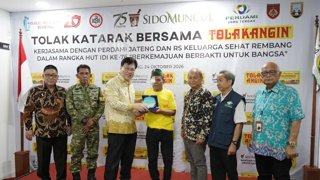 Sido Muncul Gelar Operasi Katarak Gratis untuk 50 Mata di RS Keluarga Sehat Rembang