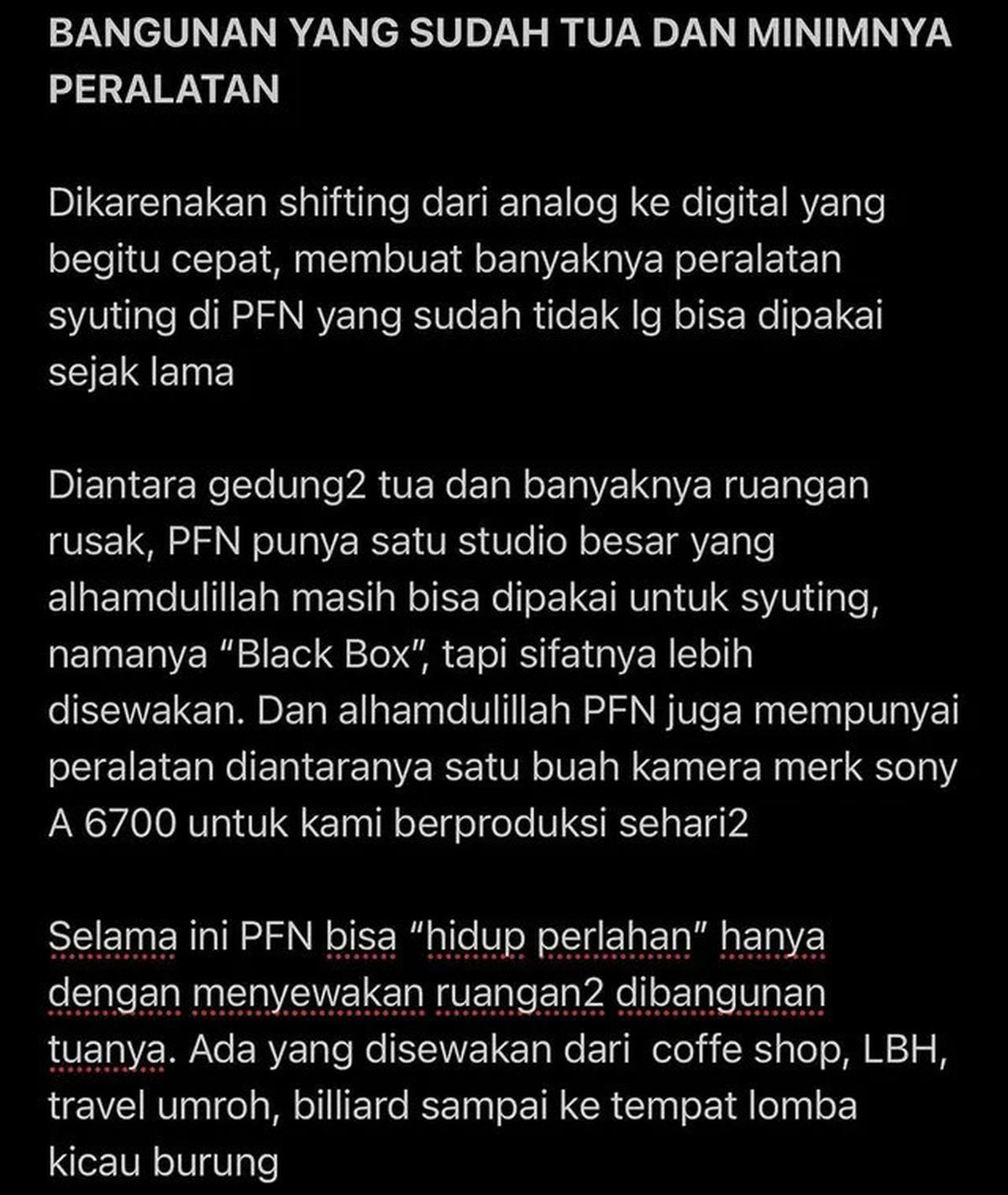 Curhat Ifan Seventeen Setelah Jadi Dirut PFN, Ngaku Tak Dapat Dana APBN dan Banyak Ruangan Rusak