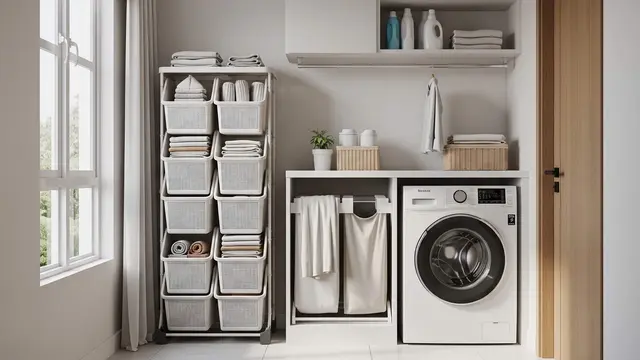 Model Tempat Cuci Baju di Sudut Rumah yang Tidak Makan Tempat