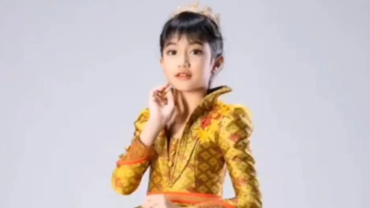 Sosok Putri Kerajaan Kamboja yang Disebut Kembaran Lisa BLACKPINK Versi Cilik