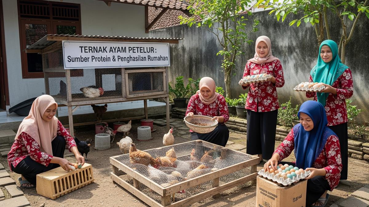 Ide Ternak Hewan Sekaligus Pengolahan Produk untuk Ibu-ibu PKK di Desa yang Menguntungkan
