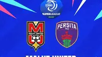 Malut United vs Persita Tangerang di BRI Super League. (Bola.com/Generated AI)