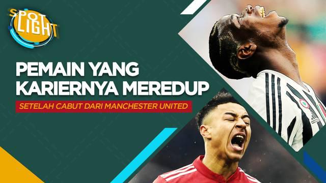 Berita video spotlight kali ini membahas tentang empat pemain yang karier nya meredup setelah cabut dari Manchester United, salah satunya ialah Paul Pogba.