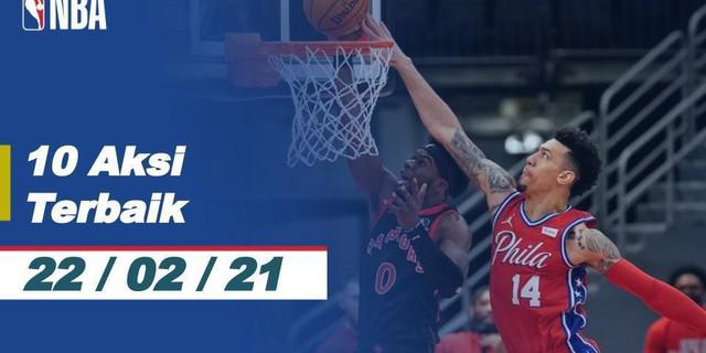 VIDEO: 10 Aksi Terbaik NBA 22 Februari 2021, Slam Dunk John Collins