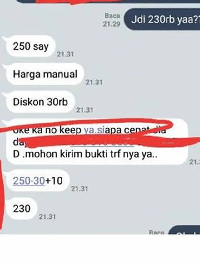 6 Chat Pembeli Nego Harga ke Penjual Ini Bikin Ngakak