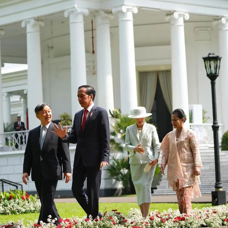 Kunjungan Kaisar Naruhito ke Indonesia
