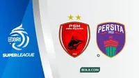 PSM Makassar vs Persita Tangerang di BRI Super League. (Bola.com/Wiwig Prayugi)
