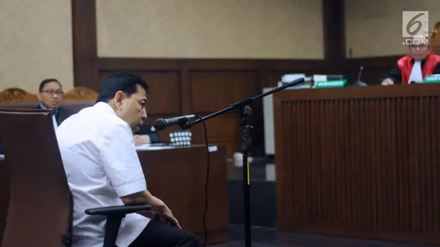 Tampak Lesu, Setya Novanto Jalani Sidang Perdana Kasus Korupsi e-KTP