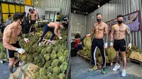 Aksi Viral Pelatih Gym Alih Profesi Jadi Penjual Durian Ini Curi Perhatian