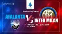 Atalanta vs Inter Milan (Liputan6.com/Abdillah)