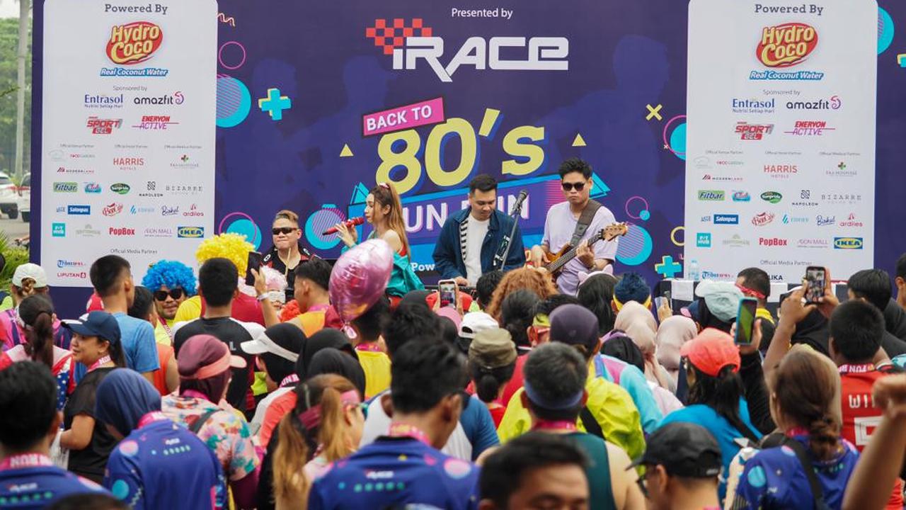 IRACE Indonesia Sukses Gelar Fun Run Bertema Back to 80s
