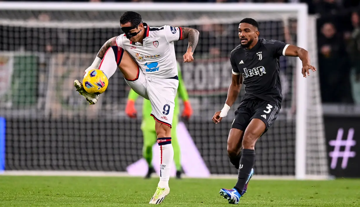 Hasil ini membuat Juventus naik ke puncak klasemen Liga Italia dengan perolehan 29 poin dari 12 laga. Sedangkan Cagliari di posisi 17 dengan sembilan poin. (Fabio Ferrari/LaPresse via AP)