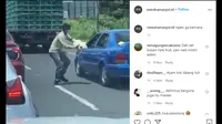 Seperti dilansir akun Instagram @newdramaojol.id, Senin (28/9/2020), terlihat sebuah video memperlihat kejadian unik yang dialami sebuah mobil sedan.