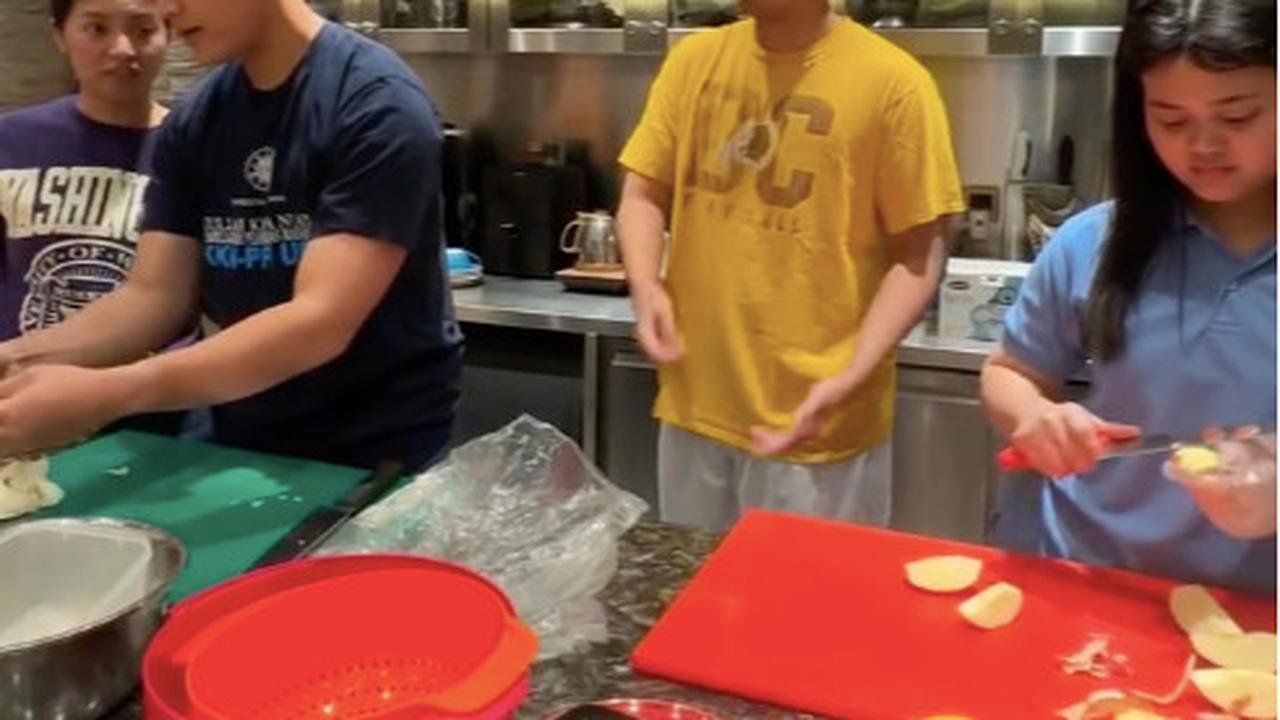 keluarga andika masak besar