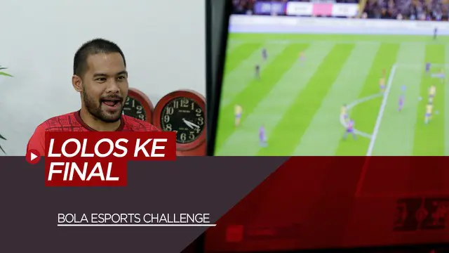 Berita Video Kalahkan Wakil The Jakmania, Andritany Ardhiyasa Lolos ke Final BOLA Esports Challenge