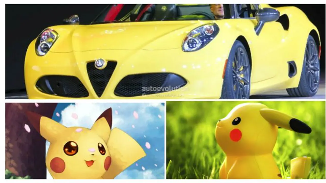 Dikelir Begini, Alfa Romeo 4C Jadi Mirip Pikachu