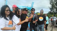 Bupati Kepulauan Seribu, Junaedi, menggelar Water Sport Competition Kepulauan Seribu 2022. Acara itu berlangsung di Pantai Sunrise, Pulau Pramuka, Kelurahan Pulau Panggang, Kecamatan Kepulauan Seribu Utara (Istimewa)