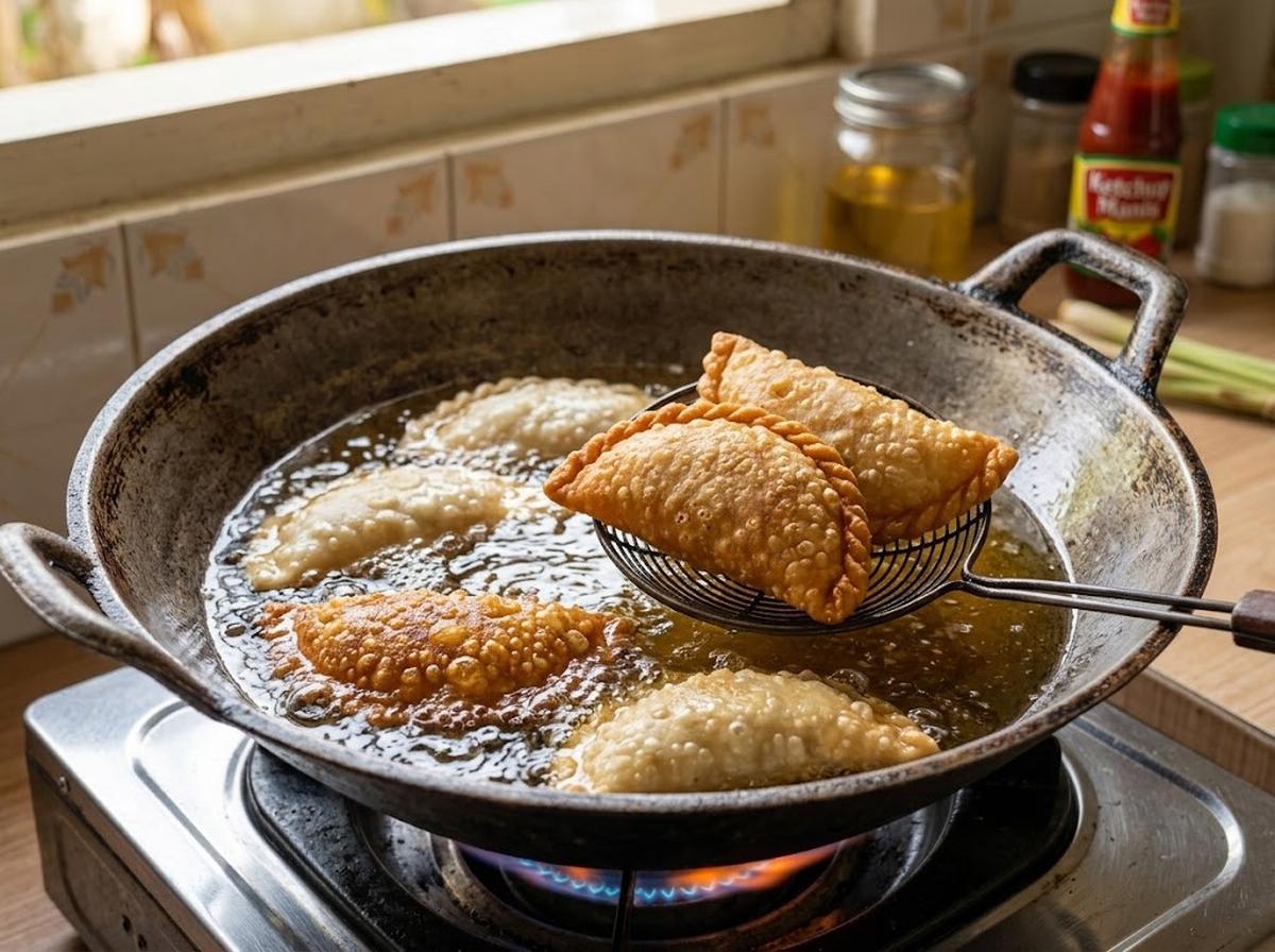 Trik membuat pastel kering renyah tahan lama
