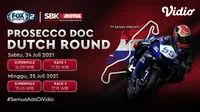 Jadwal dan Live Streaming World Superbike Motul Championship di Vidio Pekan Ini, 24-25 Juli 2021. (Sumber : dok. vidio.com)