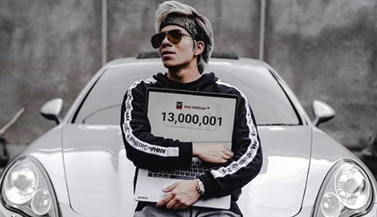 Sebelumnya, Atta telah meraih 13 Juta Subscriber pada bulan Maret lalu. (Liputan6.com/IG/attahalilintar)