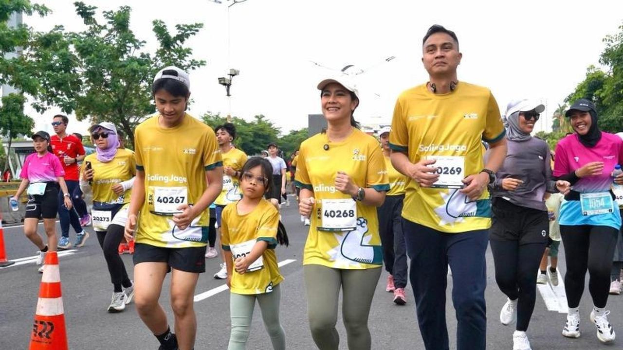 Peran Ayah dalam Keluarga Diperkuat: KemenPPPA Ajak Ayah Berolahraga Bersama Anak