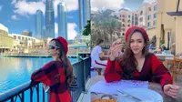 Momen Liburan Dianda Sabrina di Dubai. (Sumber: Instagram/sabrinadh)