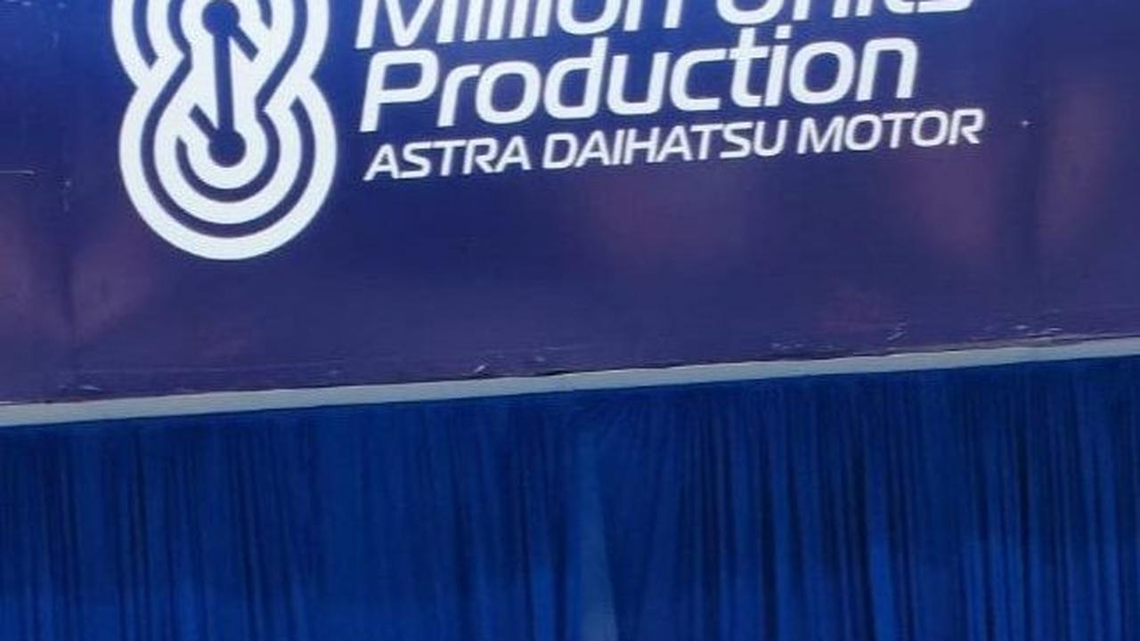Wow, Daihatsu Indonesia Capai Produksi ke-8 Juta Unit Hari Ini Sejak 1978