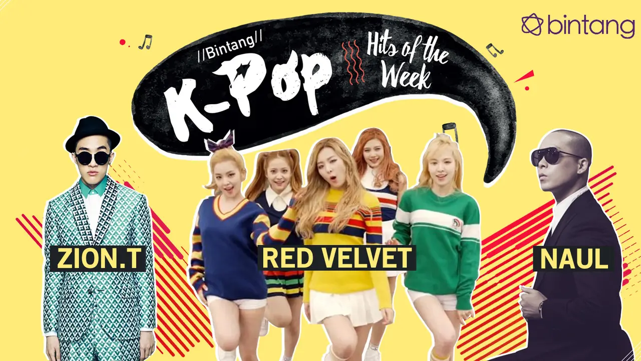 [Bintang] Bintang K-Pop Hits of the Week: Zion.T, Red Velvet, Naul