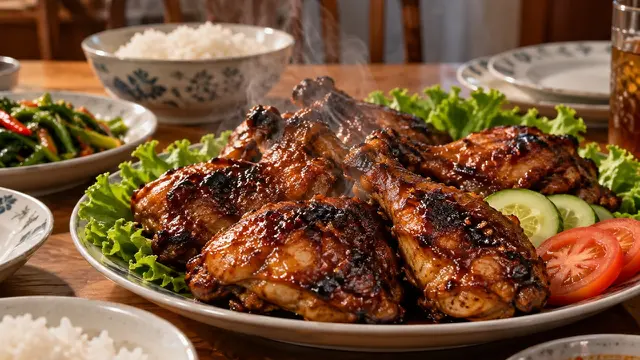 Ayam Bakar Saus Tiram