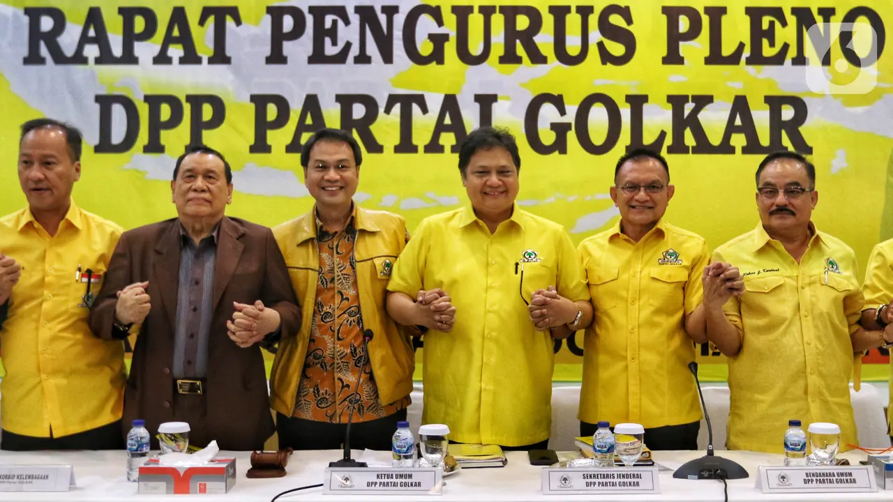 DPP Partai Golkar Gelar Rapat Pleno Bahas Munas