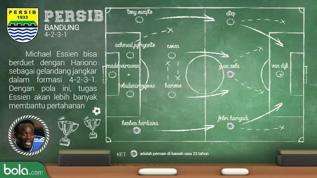 Michael Essien, Persib Bandung