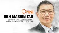 Ben Marvin Tan, Country Manager Indonesia, Zebra Technologies Asia Pasifik. Liputan6.com/Triyasni
