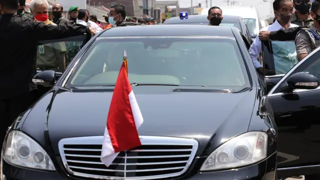 Presiden Joko Widodo melakukan kunjungan kerja ke Brebes pada Rabu, (13/4).