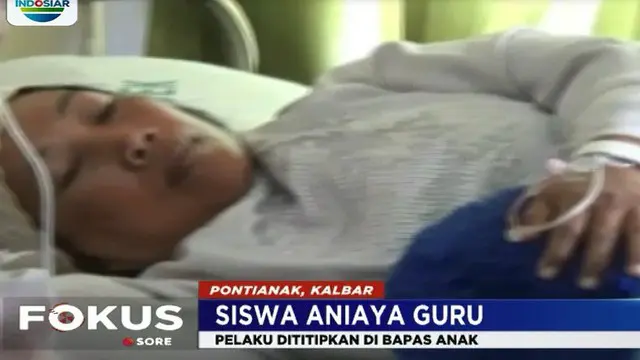 Pelaku Penganiayaan Guru di Pontianak Dititipkan di Lapas Anak