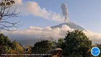 Erupsi Ile Lewotolok, 11 Desa di Lembata Terpapar Abu Vulkanik