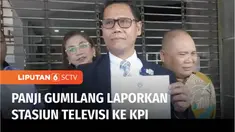 Tim kuasa hukum pimpinan Pondok Pesantren Al Zaytun Panji Gumilang mendatangi Kantor Komisi Penyiaran Indonesia atau KPI Pusat, di Jalan Ir. H. Juanda, Gambir, Jakarta Pusat, Senin (31/7) siang. Mereka mengadukan sebuah stasiun televisi swasta yang d...