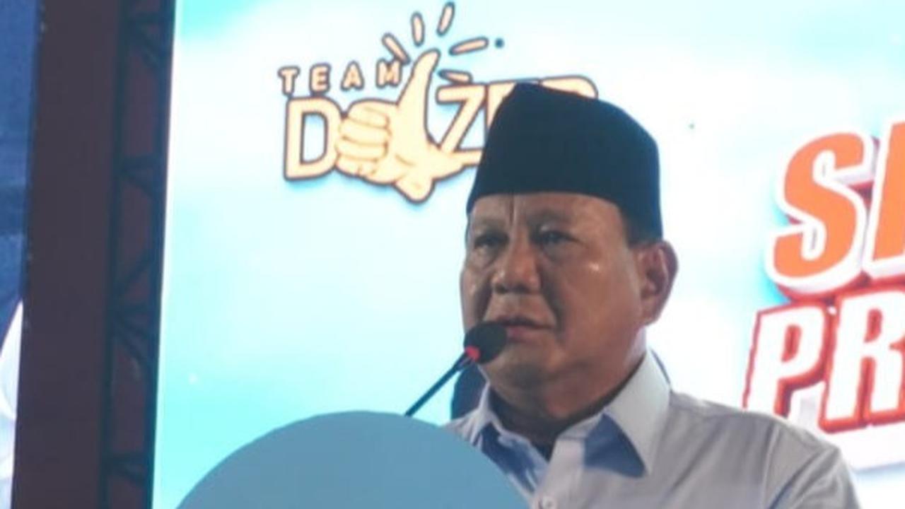 Prabowo: Aku Siap Menghadap Allah tanpa Membawa Apa-Apa, hanya ingin Melihat Rakyat Sejahtera