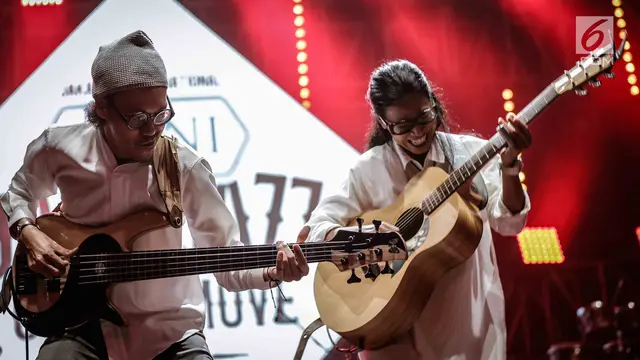 Duo Musisi Endah N Rhesa, Hibur Penonton Java Jazz on The Move