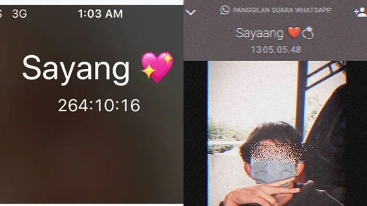 6 Potret Pamer Durasi Telepon Pacar Ini Bikin Iri, Ada yang Sebulan
