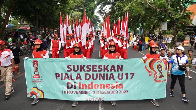 Foto: Kota Solo Menutup Rangkaian Trophy Experience Piala Dunia U-17 2023