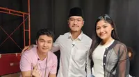 Aldi Taher saat bertemu Kaesang Pangarep dan Erina Gudono. (Instagram @alditaher.official)