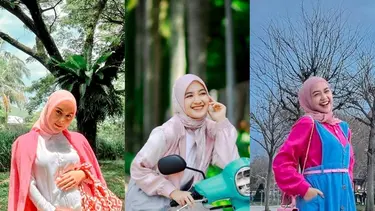 14 Ide Padu Padan Baju Pink dengan Hijab Kekinian ala Seleb, Irish Bella-Ria Ricis