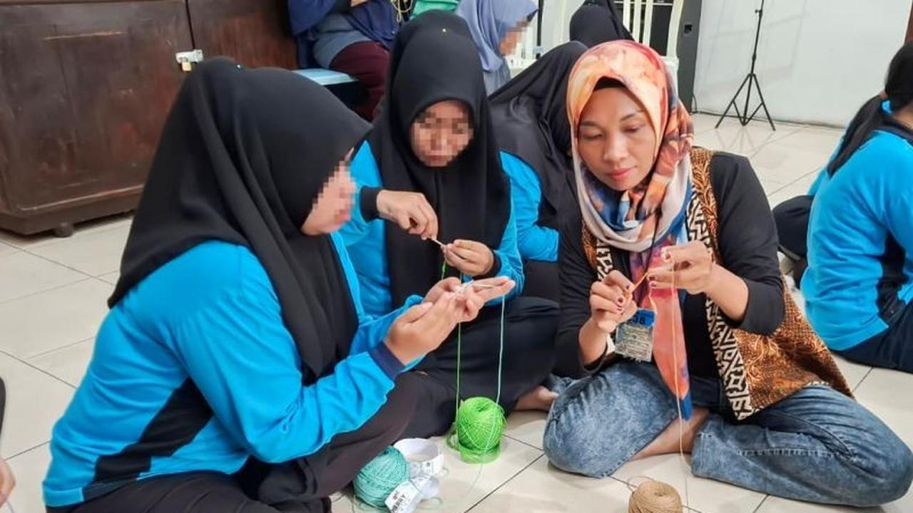 Lapas Kediri Gandeng Perusahaan, Bekali Pelatihan Kerajinan WBP untuk Masa Depan Cerah