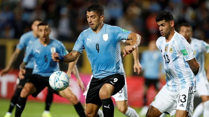 Timnas Uruguay Vs Argentina