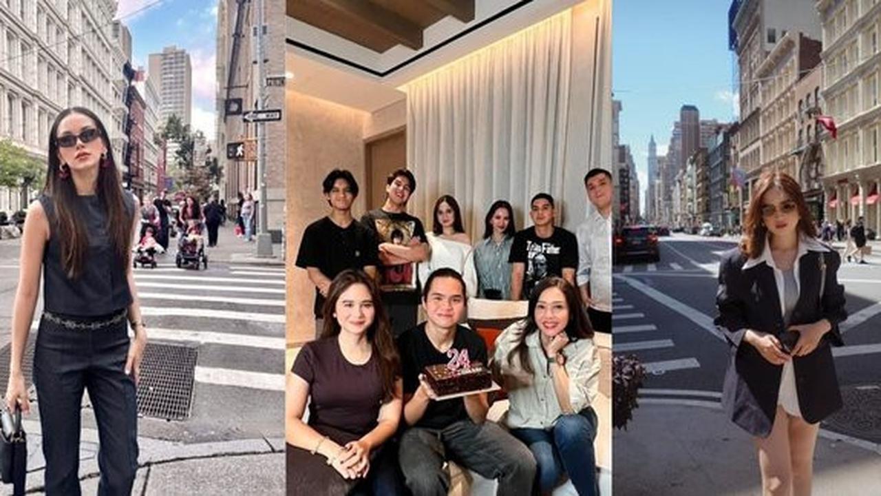 9 Potret Gaya Syifa Hadju dan Alyssa Daguise di New York, Calon Menantu Maia Estianty Banjir Pujian