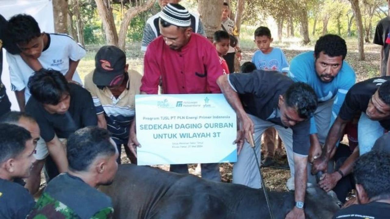 PLN EPI Salurkan 1.000 Paket Daging Kurban ke Wilayah 3T Maluku dan NTT, Hadirkan Kebahagiaan Idul Adha