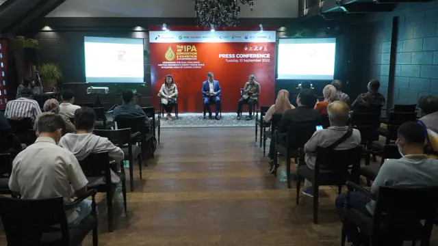 Konferensi Pers “Road to IPA Convex 2022” di Jakarta, Selasa (13/9/2022).