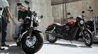 Pengendara Harley-Davidson (Foto: rushlane)